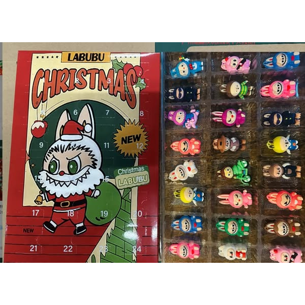 Piiratud tiraažiga Labubu figuuride advendikalender jõuludeks