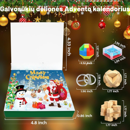 Hariduslik advendikalender pusleidega