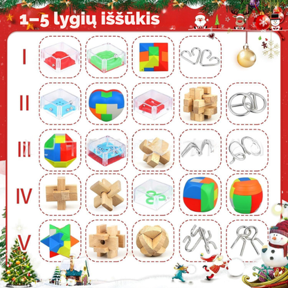 Hariduslik advendikalender pusleidega