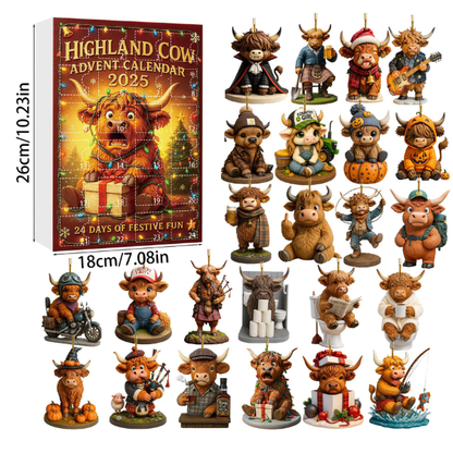 Šoti mägilehmade advendikalender 2025