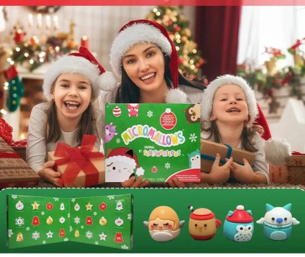 Pehmete mänguasjade advendikalender