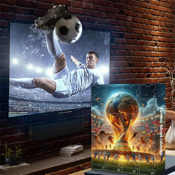 Piiratud tiraažiga jalgpalli advendikalender