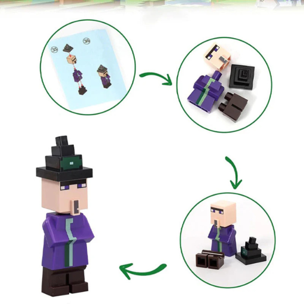 Laste Minecraft LEGO advendikalender