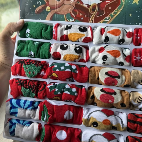 Jõulud sukad Advendikalender