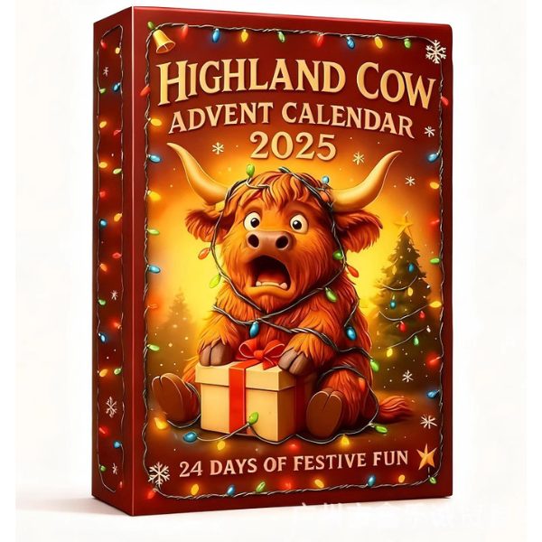 Šoti mägilehmade advendikalender 2025