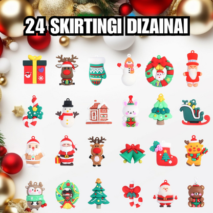 Jõulukalender 3D Squishy mänguasjadega