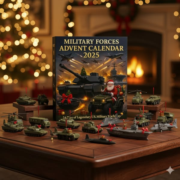USA sõjatehnika advendikalender